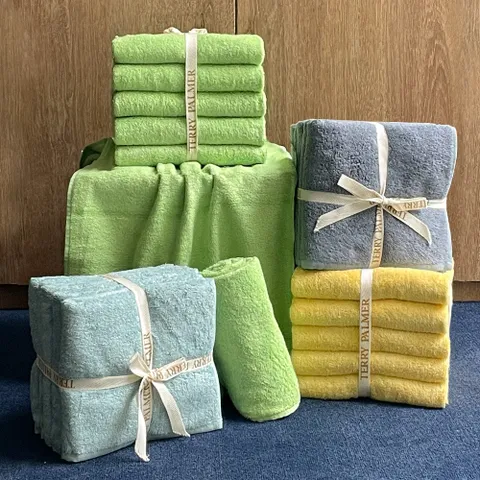 [테리파머] 180g x 10장 천연 대나무 항균 뱀부얀 호텔수건 (리본선물포장) +할인쿠폰(리본선물포장)