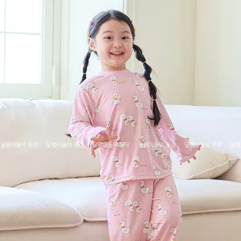 바풀 PPIPPILONG 아동내복 순면 유아 아동 봄 실내복 잠옷 상하 PL FW41-06 +할인쿠폰