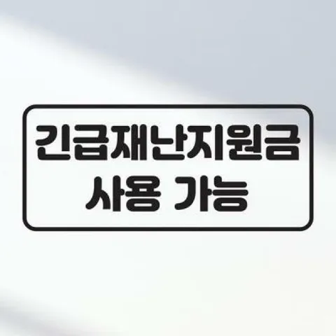 아트박스/아도라하우스 포인트 스티커 긴급재난금 사용가능 안내스티커