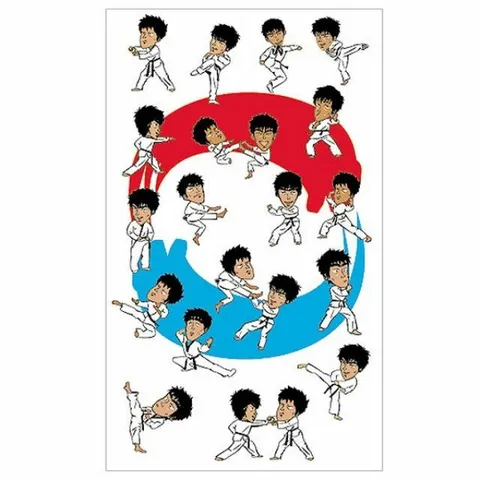 세모네모 스포츠태권도 4매X20개입 SS-120 스티커 +할인쿠폰