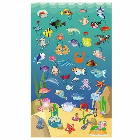 세모네모 바다농장1 4매X20개입 SS-108 스티커 +할인쿠폰