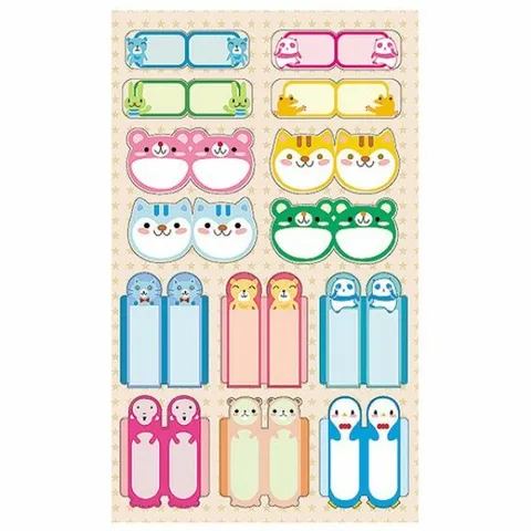 세모네모 인덱스1 4매X20개입 SS-101 스티커 +할인쿠폰