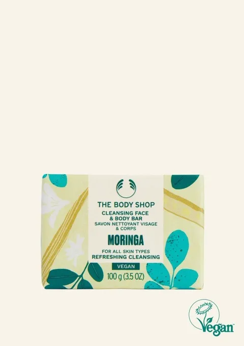 [현대백화점] [더바디샵] 모링가 클렌징 페이스 바디 바 비누(25110) +할인쿠폰