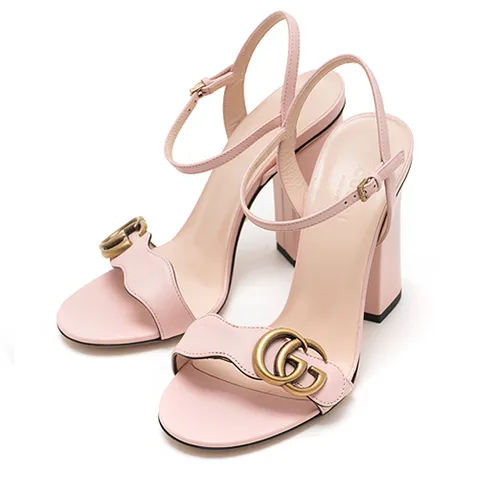 (스크래치) [GUCCI] 구찌 GG 가죽 샌들 453378-A3N00-5909-37M +할인쿠폰