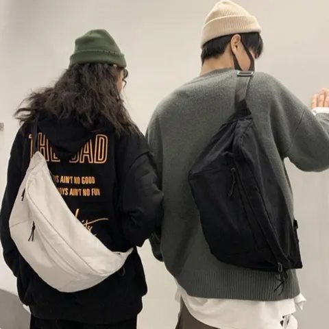 레네 남성 여성 허리가방 캐주얼 힙색 허리쌕 슬링백 6978 +할인쿠폰