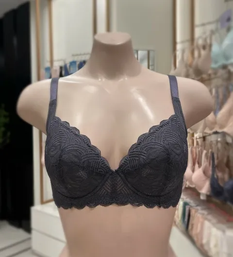 [현대백화점] 트라이엄프 (75C-85E / 90C / 90D)(TCE003222 DK) 여성 차콜그레이 심플리 업리프트 풀컵 브래지어