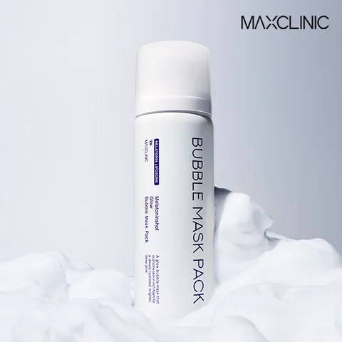 [맥스클리닉]멜라토닌 샷 글로우 버블 마스크팩 80ml