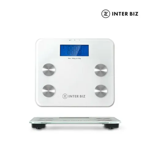 [인터비즈] 스마트 체지방 체중계/디지털 체중계/ 스마트 체중계 IB-FS180W