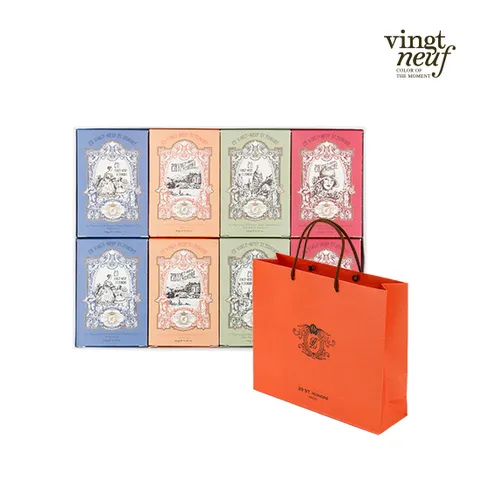 [뱅네프생토노레] 향수비누 대형 (135g 8개입) 1박스+쇼핑백+헤어 스크런치+헤어 퍼퓸 1개 증정(향 랜덤)