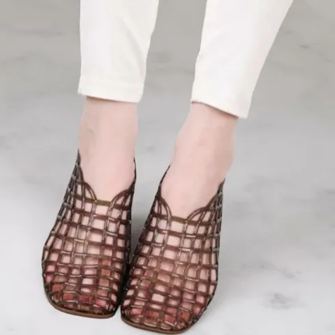 여성 검정 흰색 PVC 부드러운 아쿠아 샌들 +할인쿠폰