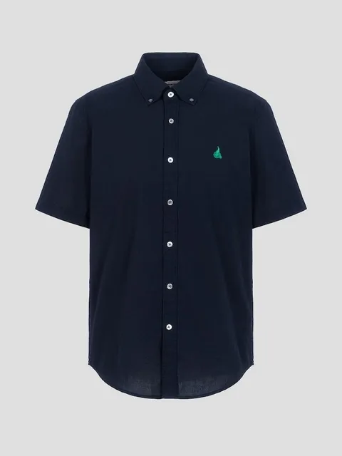 [현대백화점] [빈폴남성] (BC5465C41R) 시어서커 솔리드 반소매 셔츠