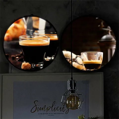 아트박스/꾸밈 nh173-LED액자35R_감미로운에스프레소