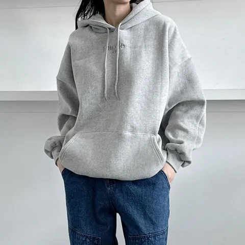 여자 후디 보온 시밀러룩 커플룩 박시핏 FW 티셔츠