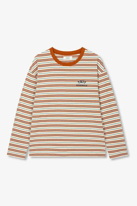 [현대백화점] 톰보이 9175322975 멀티스트라이프 긴팔티셔츠 +할인쿠폰