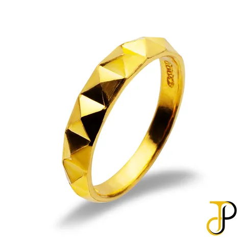 [CJP주얼리] 24K 순금 스터드 컷팅 반지