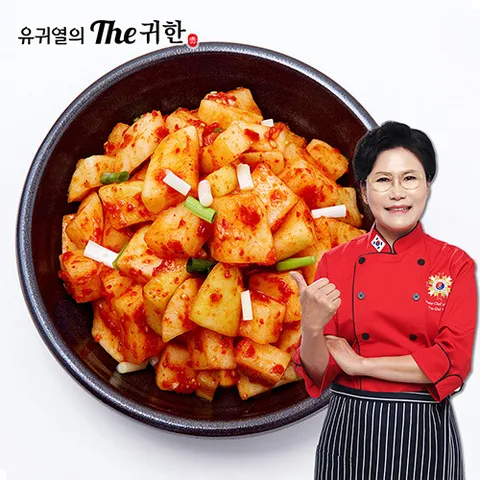 [유귀열의 The귀한]전라도식 국내산 100% 깍두기 1kg