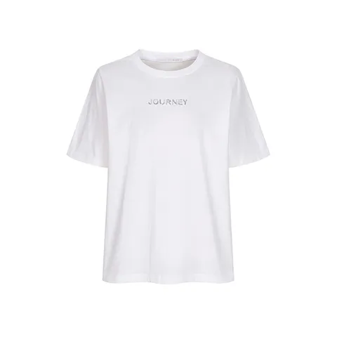 [올리브데올리브]글리터 레터링 티셔츠 OY4MED100 +할인쿠폰