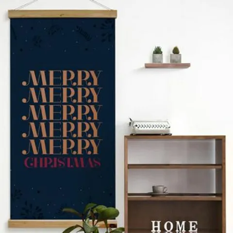 꾸밈 ce662-우드스크롤 60CmX120Cm -메리메리타이포그래피