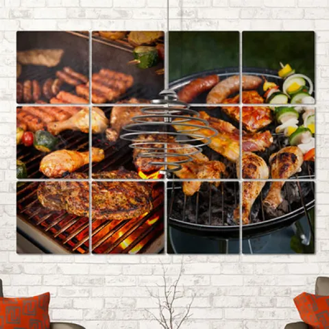 아트박스/꾸밈 cd212-멀티액자_바베큐