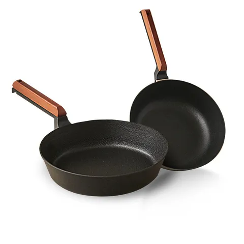 도루코 마이셰프 헤이즐 인덕션(IH) 프라이팬 2종세트 24+궁중팬26