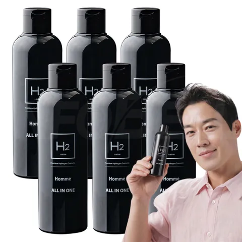 H2 옴므 올인원 로션 크림 남성 기초 화장품 2세트