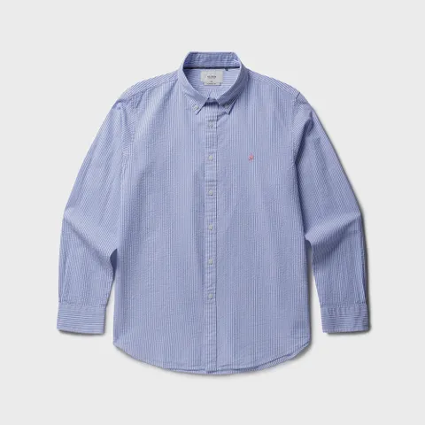 [현대백화점] [올젠] 남성 씨어서커 스트라이프 셔츠 ZOF2WC1305 +할인쿠폰