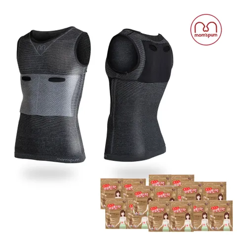 맘스품_ 심리스 온도보상형 발열조끼(MTHV-888) ( 1+1 ) + 슈퍼슬림 핫팩16개 +할인쿠폰