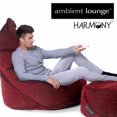 영국 브랜드 빈백쇼파 엠비언트라운지 Hamorny sofa-Warm Rouge레드 좌식쇼파 안락의자 +할인쿠폰