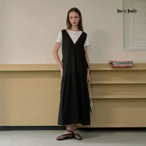 [쥬시쥬디] 브이넥슬리브리스원피스 JZOP320C +할인쿠폰