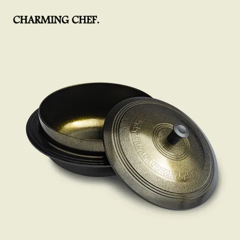 차밍셰프 황금 가마솥 20cm 가정용 미니 가마솥 세라믹코팅 가마솥밥 +할인쿠폰