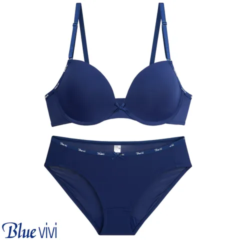 블루비비by비비안 저중심 몰드 브라팬티 ABC컵 pst2088nv