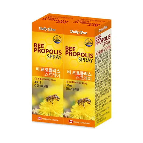 데일리원 비 프로폴리스 스프레이 캐나다 액상 2병