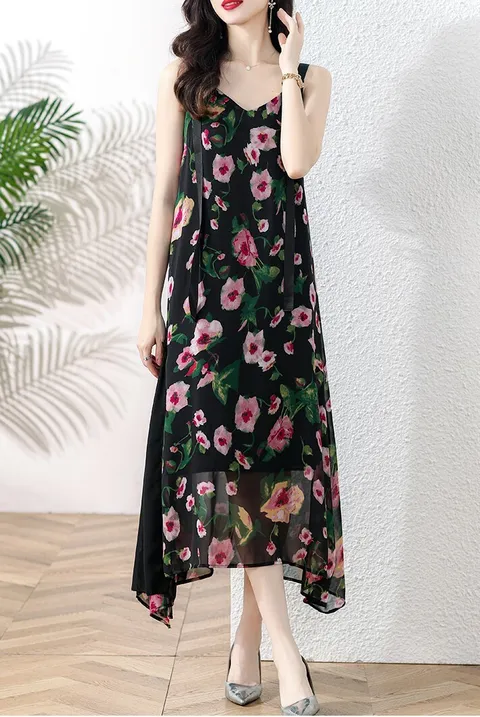 [플러스샵][쉐바] 레브쉬폰원피스