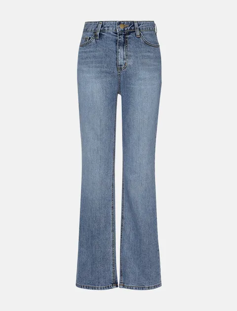 [현대백화점] 더레니본 워싱 부츠컷 데님 RE41C3DP705