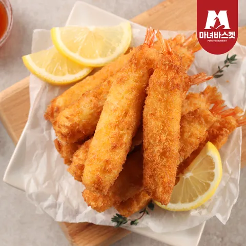 [마녀바스켓] 맘스터치 왕새우튀김 300g x2팩