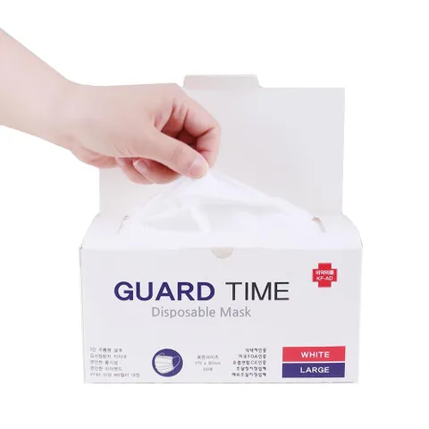 [갓샵]국산 KFAD 비말차단 덴탈 마스크 100매입 [대형 일회용 1회용 숨쉬기편한 의료용마스크]