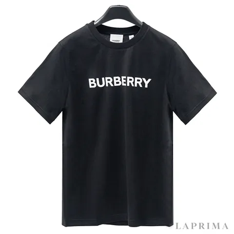[BURBERRY] 버버리 여성 로고 프린트 코튼 티셔츠 8055251