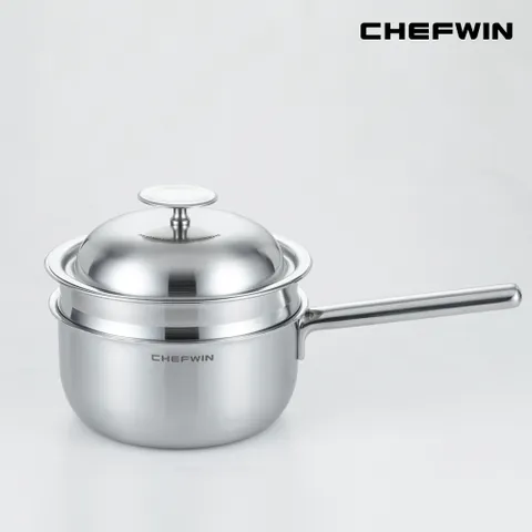 쉐프윈 316STS 통5중 올인원냄비(스텐뚜껑)