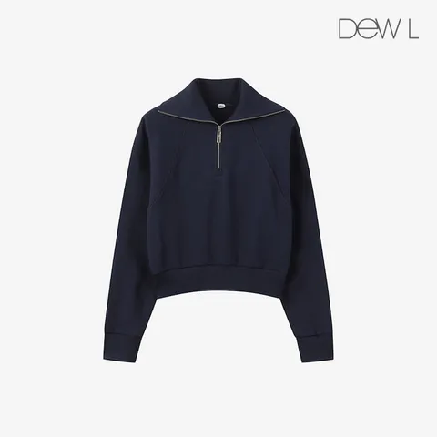 [듀엘] 베이직 하프집업 맨투맨 NY_L254PSM039