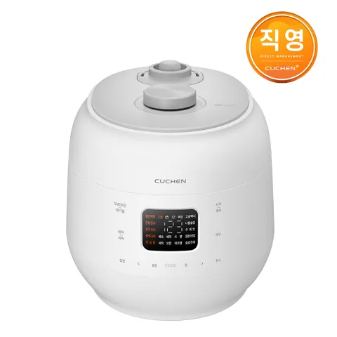 쿠첸 더 뉴핏 듀얼프레셔 10인용 전기압력밥솥 음성안내 CRS-FWK1010W +할인쿠폰