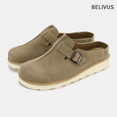 빌리버스 남자 심플 버클장식 블로퍼 뮬 슬리퍼 신발 BNB034 +할인쿠폰
