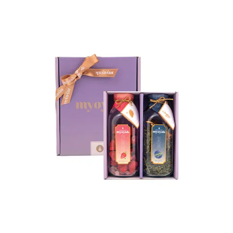 [현대백화점] 묘약 담금주키트 2구 선물SET - 500ml x 2 +사은품(카카오채널 '묘약 담금주키트' 추가시 묘약 칵테일 데코키트 증정! )