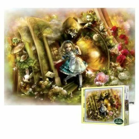 퍼즐사랑 500피스 직소퍼즐 - 앨리스 마법의 문 +할인쿠폰