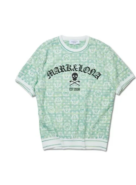 [현대백화점] [마크앤로나] 남성 GN SEASON PATTERN KINT 크루넥(LS2IB72M) LS2IB72M