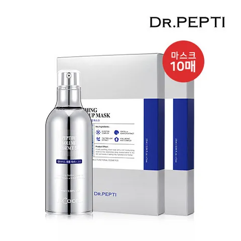 닥터펩티 펩타이드 볼륨 에센스2.0+수딩마스크 2box(10매)