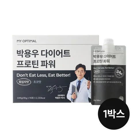 [1주분/1일2팩] 박용우 다이어트 프로틴 파워 14팩 (1박스)