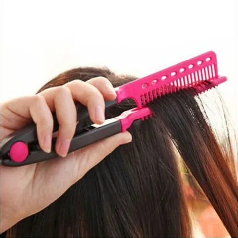 간편형 고데기 빗 1개