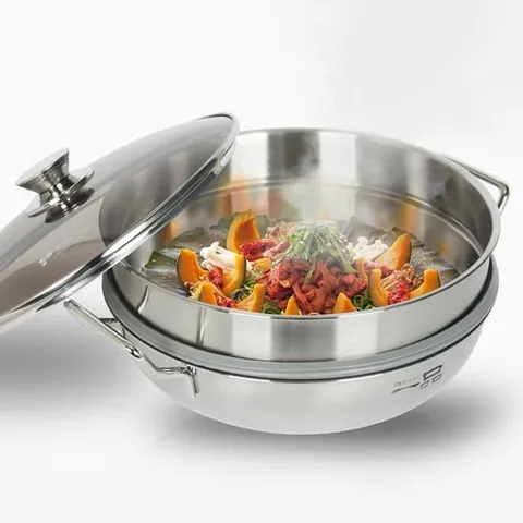 아트박스/서울리빙 키친아트 일품 2단 찜냄비 28cm