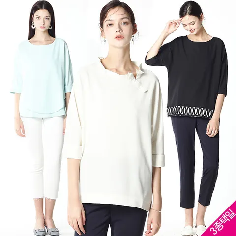 [홈쇼핑방송/르오트] 아트몰링 꾸띄르 블라우스