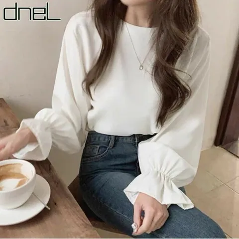 [하프클럽/드넬]칸나볼륨블라우스DWB41038A